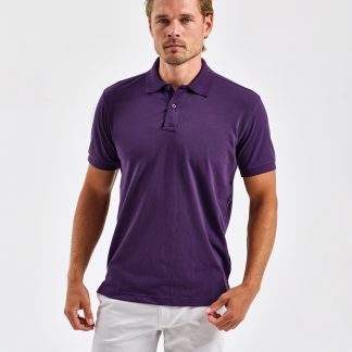 Mens polycotton blend polo