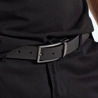 Men's two-way leather belt
