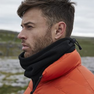 Recycled fleece snood