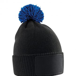 Kids snowstar patch beanie