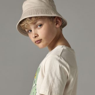 Junior organic cotton bucket hat