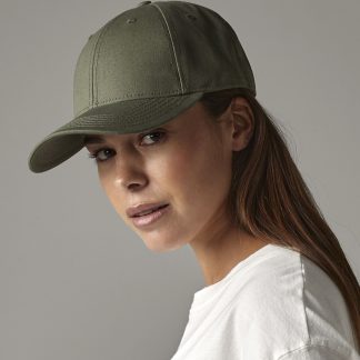 EarthAware organic cotton canvas 6-panel cap