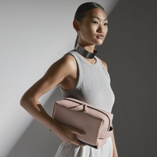 Matte PU toiletry/accessory case