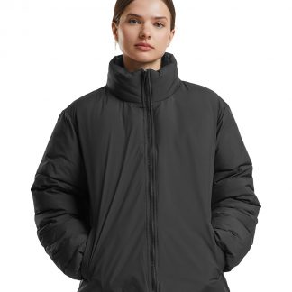 Womens loose puffer jacket