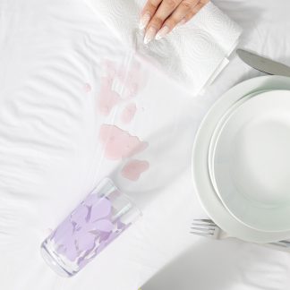Wipe clean tablecloth