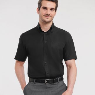 Short sleeve ultimate non-iron shirt