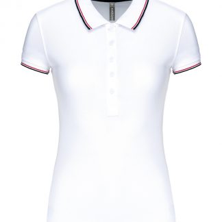 Women's short sleeve polo shirt