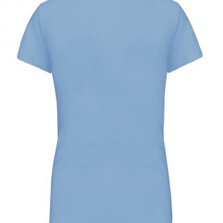 Ladies' short-sleeved V-neck T-shirt