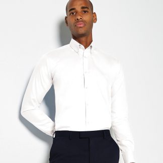 Slim fit non-iron Oxford twill shirt long-sleeved (slim fit)