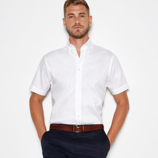 Premium Oxford shirt short-sleeved (tailored fit)