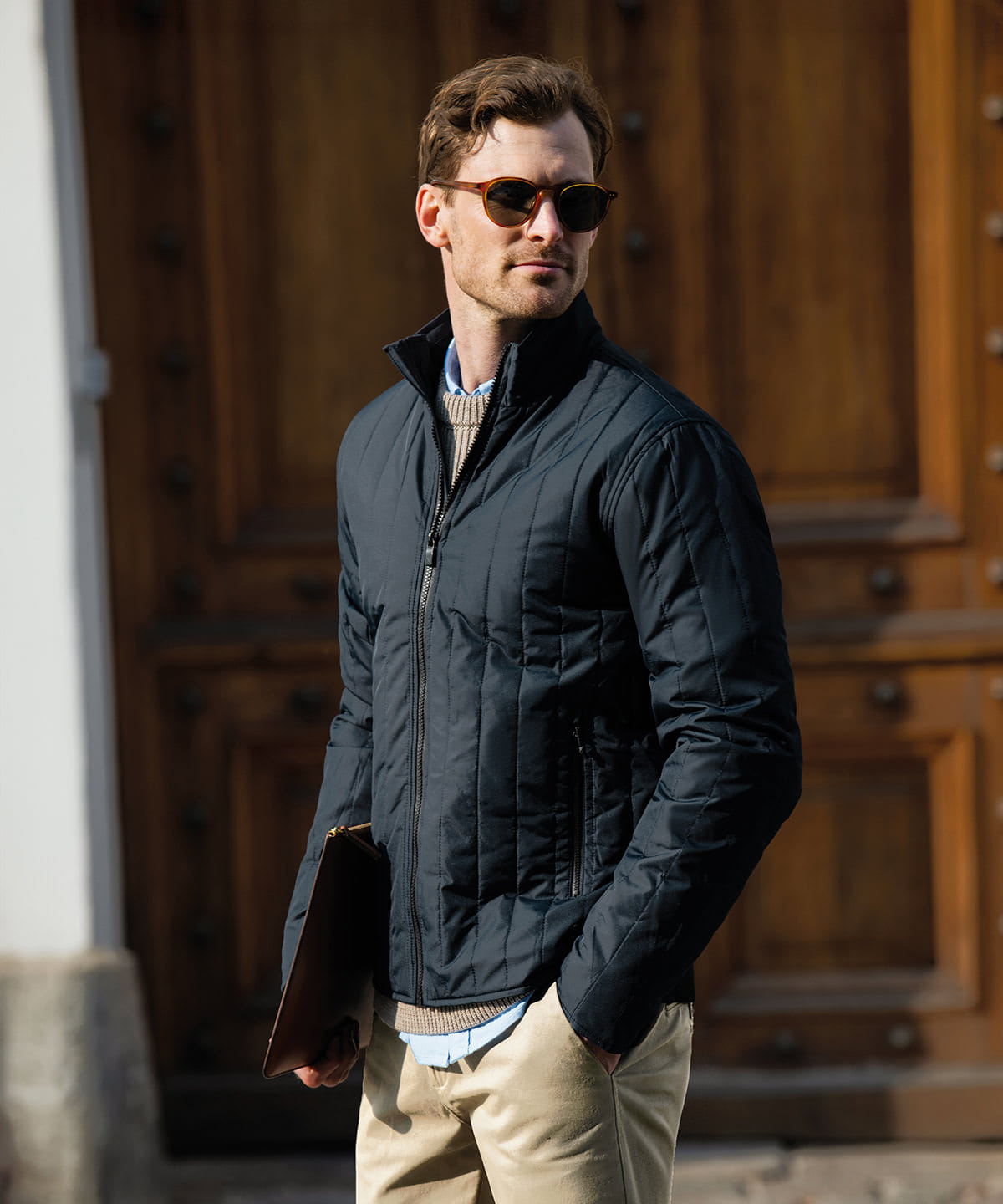 Lindenwood urban style quilted jacket