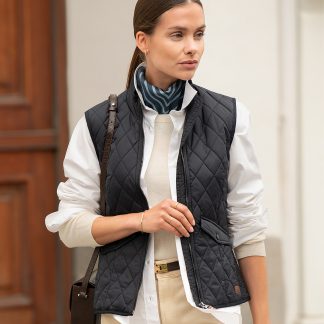 Womens Camden  diamond quilted gilet