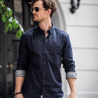 Torrance slim fit  raw and stylish denim shirt
