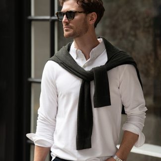 Carlington deluxe long sleeve polo