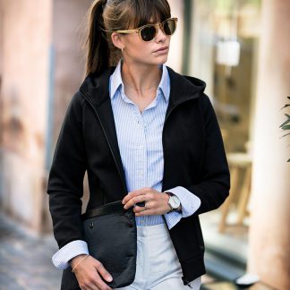 Womens Hampton  premium double-faced hoodie