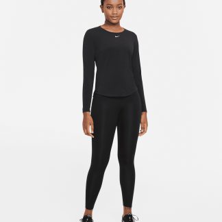 Womens Nike One Luxe Dri-FIT long sleeve standard fit top