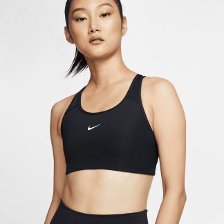 Womens Nike Dri-FIT Swoosh one-piece bra