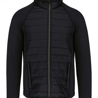 Dual-fabric sports jacket