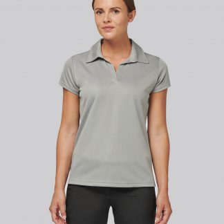 Ladies' short-sleeved polo shirt