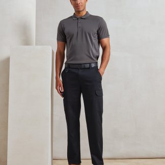 Stretchchecker work cargo trousers