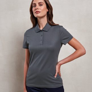 Womens Spun Dyed Recycled Polo Shirt