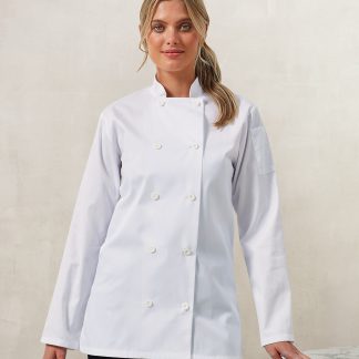 Women's long sleeve chef's jacket