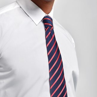 Sports stripe tie