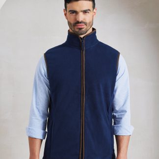 Artisan fleece gilet