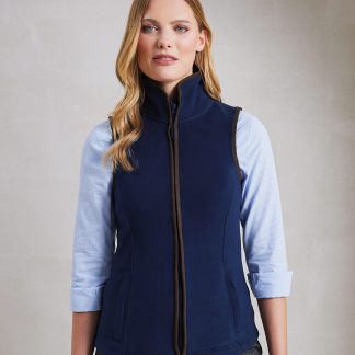 Womens artisan fleece gilet