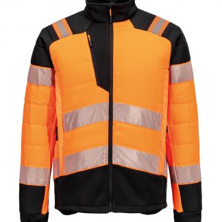 PW3 Hi-vis hybrid baffle jacket (T170)