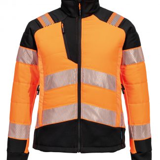 Womens PW3 Hi-vis hybrid baffle jacket (T171)