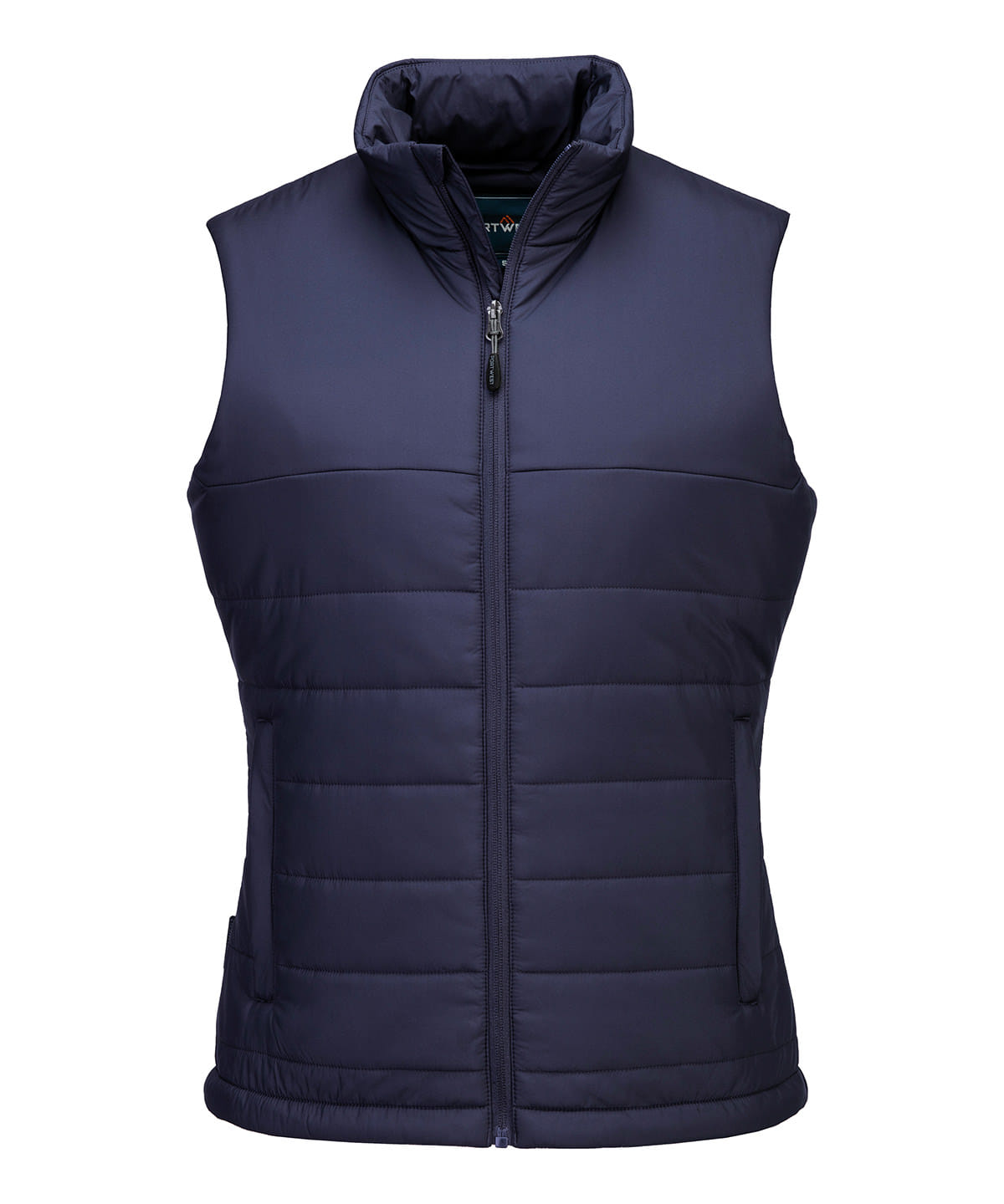 Womens professional insulated baffle gilet (S607)