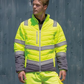 Soft padded safety jacket