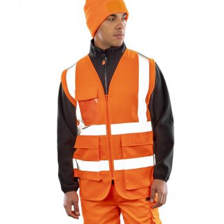 Heavy duty polycotton security vest