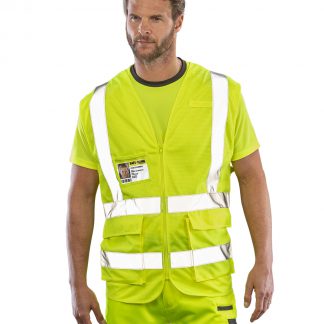 Executive cool mesh safety vest