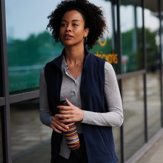 Women's microfleece bodywarmer