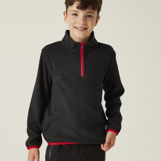 Kids half-zip microfleece