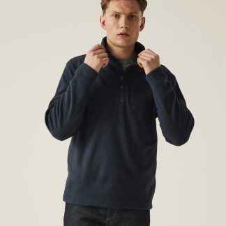 Honestly made recycled half zip fleece