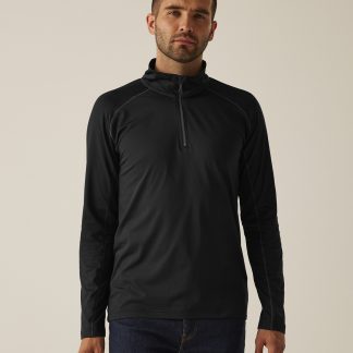 Core stretch half-zip mid-layer