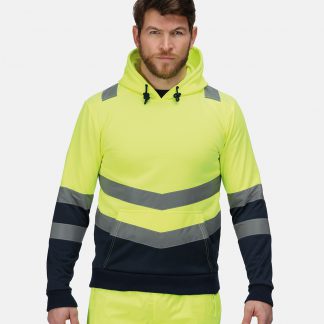 Pro hi-vis overhead hoodie