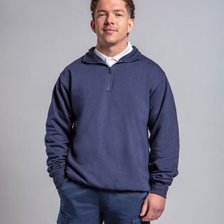 Pro neck zip sweatshirt