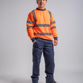 High visibility sweatshirt