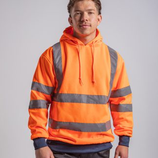 High visibility hoodie