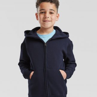 Kids classic hooded sweatshirt jacket