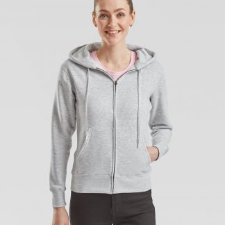 Women's premium 70/30 hooded sweatshirt jacket