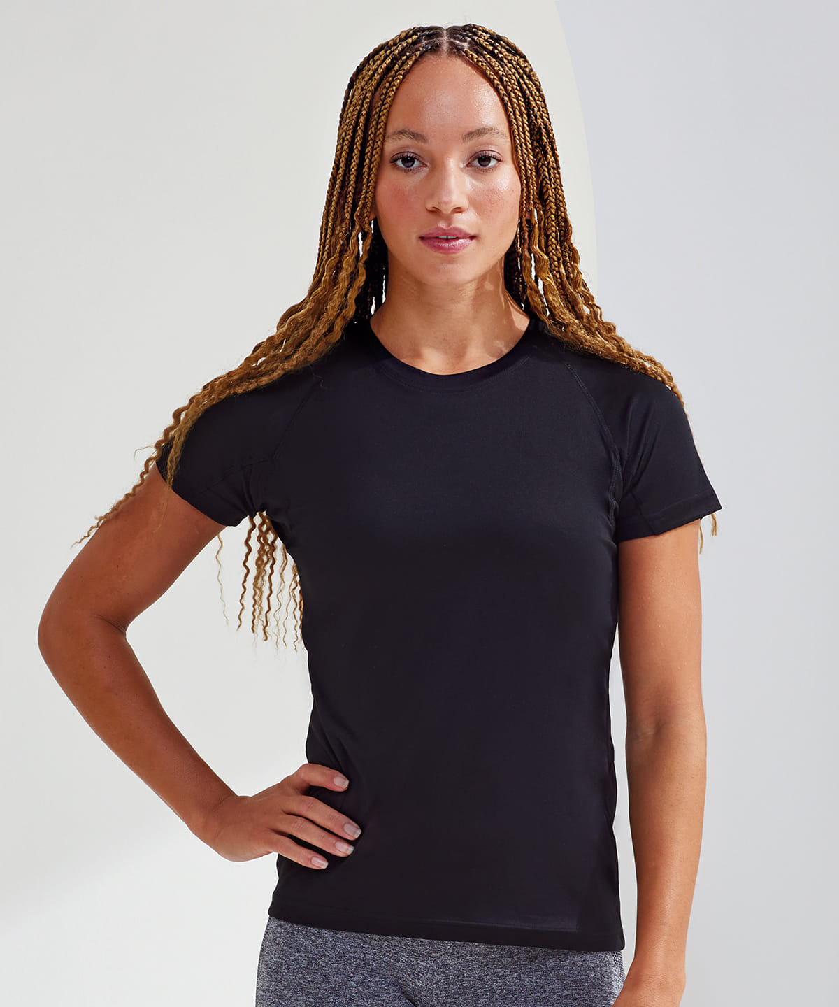 Women's TriDri panelled tech tee