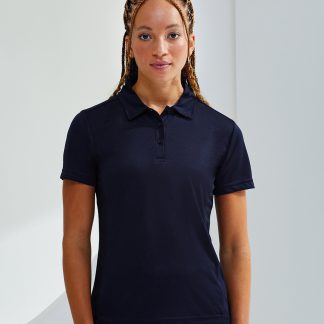 Women's TriDri panelled polo