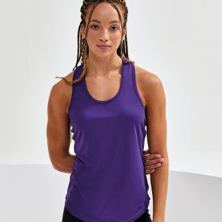 Women's TriDri performance strap back vest
