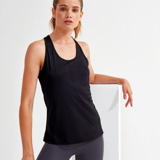 Women's TriDri yoga knot vest