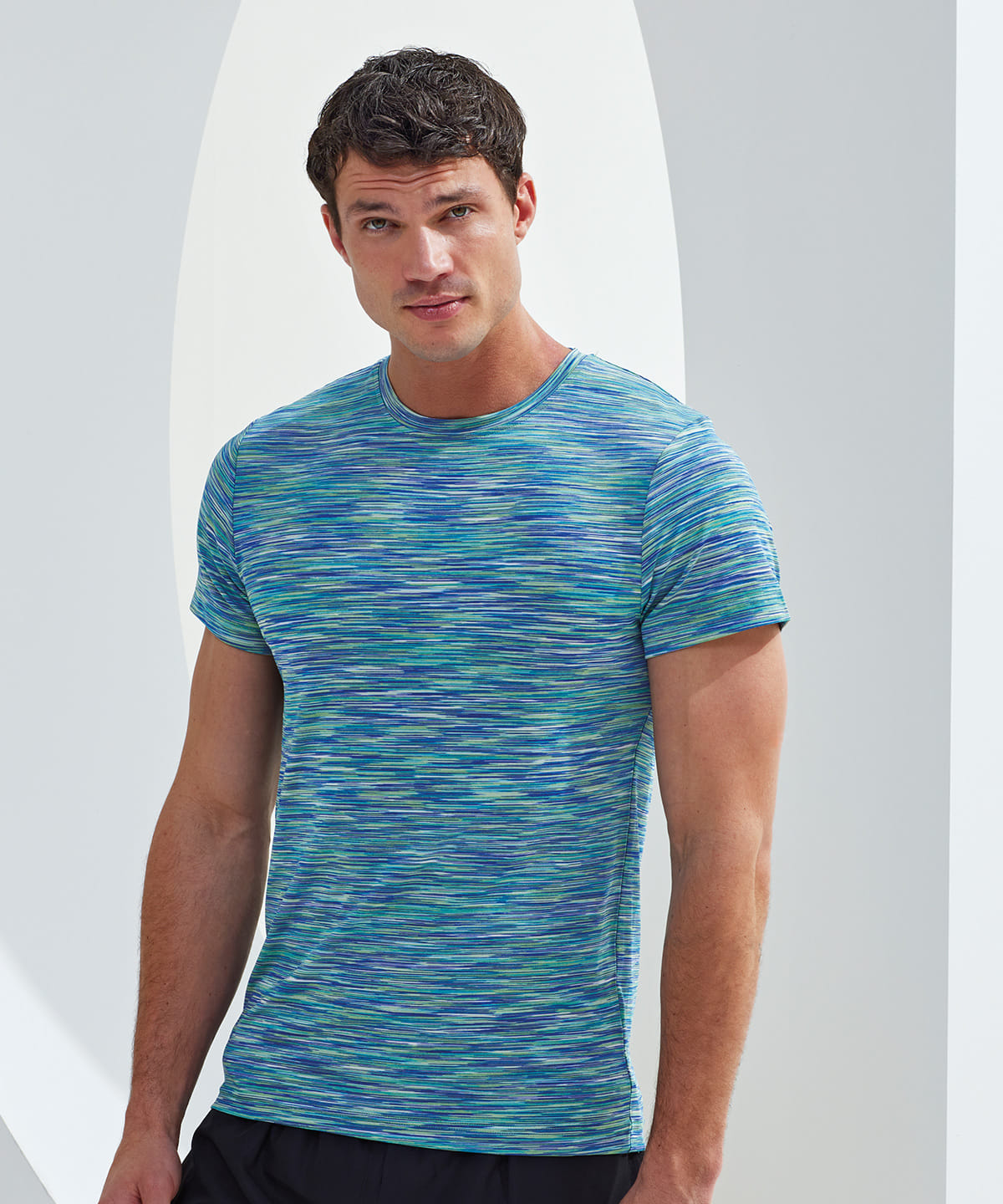 TriDri space dye performance t-shirt